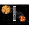 induction hob with downdraft extractor