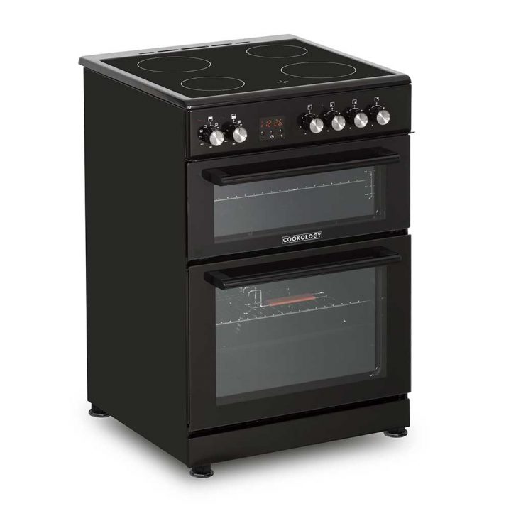 Cookology 60cm Double Oven Freestanding Cooker with Ceramic Top