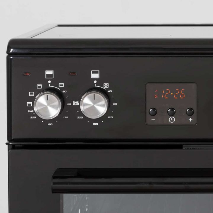 Cookology 60cm Double Oven Freestanding Cooker with Ceramic Top