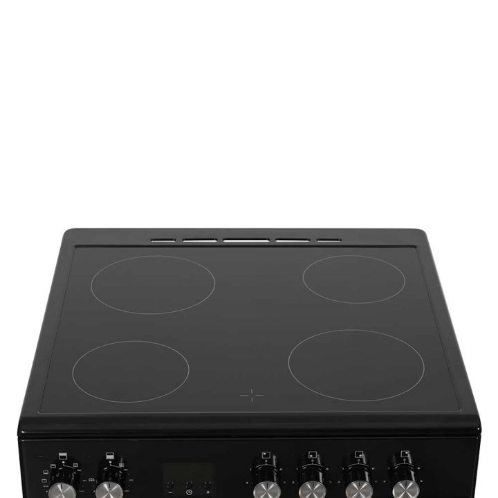 Cookology 60cm Double Oven Freestanding Cooker with Ceramic Top