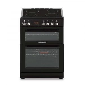 Cookology 60cm Double Oven Freestanding Cooker with Ceramic Top