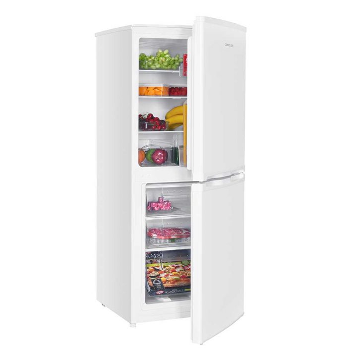 Cookology 50/50 Static 185L Freestanding Fridge Freezer - White