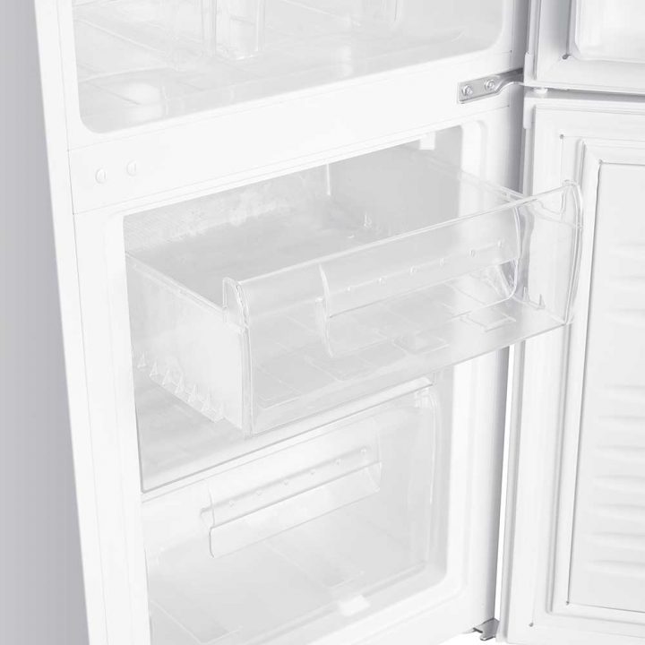 Cookology 50/50 Static 185L Freestanding Fridge Freezer - White