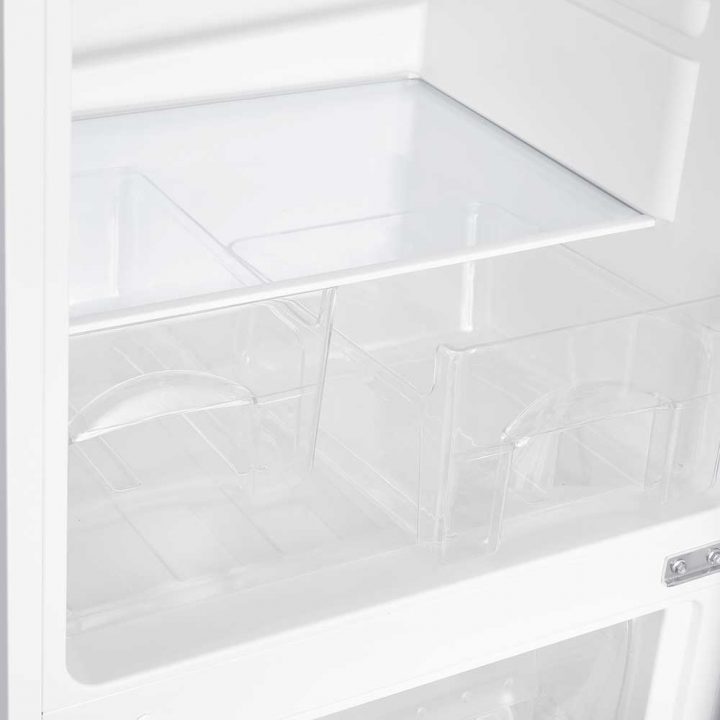 Cookology 50/50 Static 185L Freestanding Fridge Freezer - White