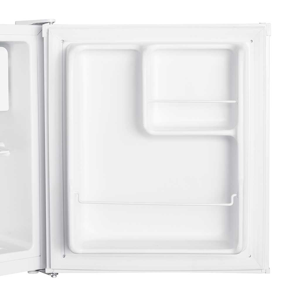 42l White Mini Fridge With Chiller Box And Lock Cookology