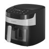 Cookology 7.2L Digital Air Fryer with Viewing Window - Black