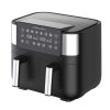 Cookology 8L Dual Zone Air Fryer - Black