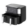 Cookology 8L Dual Zone Air Fryer - Black
