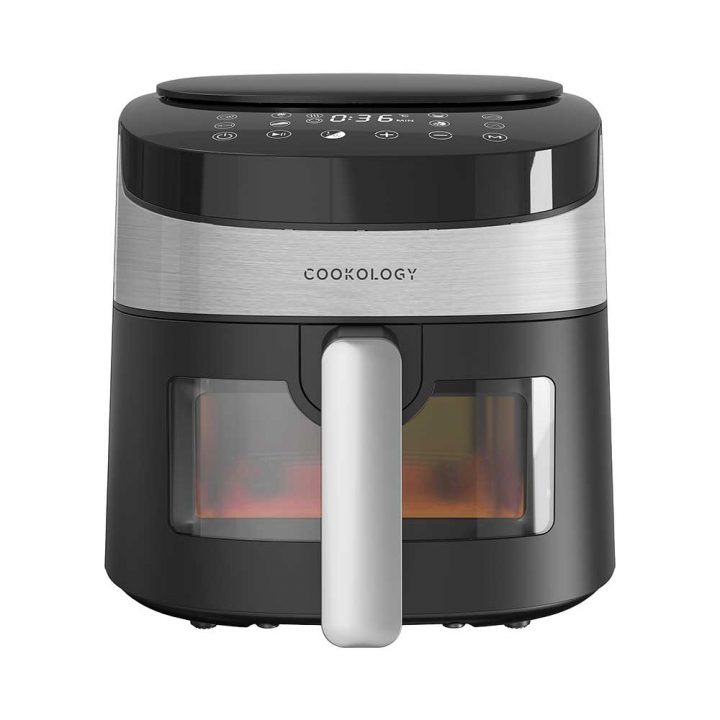 Cookology 4.2L Digital Air Fryer with Viewing Window - Black