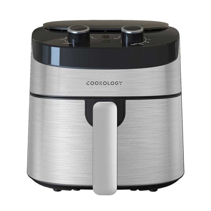 Cookology 4.2L Mechanical Air Fryer - Black & Stainless Steel