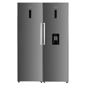 Cookology Upright Fridge and Freezer Pack with Water Dispenser