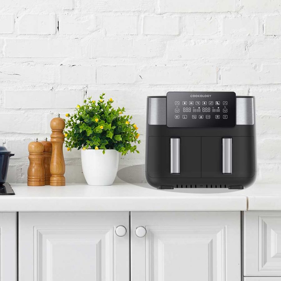 Dual Zone Air Fryers Cooking Appliances Cookology Dual Zone Air Fryers Cooking Appliances Cookology