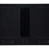 Cookology A+ Energy Rated - 80cm Induction Downdraft Cooktop with Bridging Zone – Black