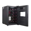 Cookology 39L Thermo Electric Wine Cooler – 15 Bottle Capacity – Black