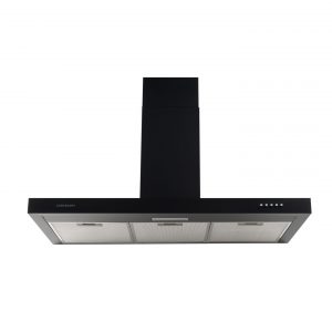 Cookology A Energy Rated - 90cm Linear Kitchen Hood Extractor – Black