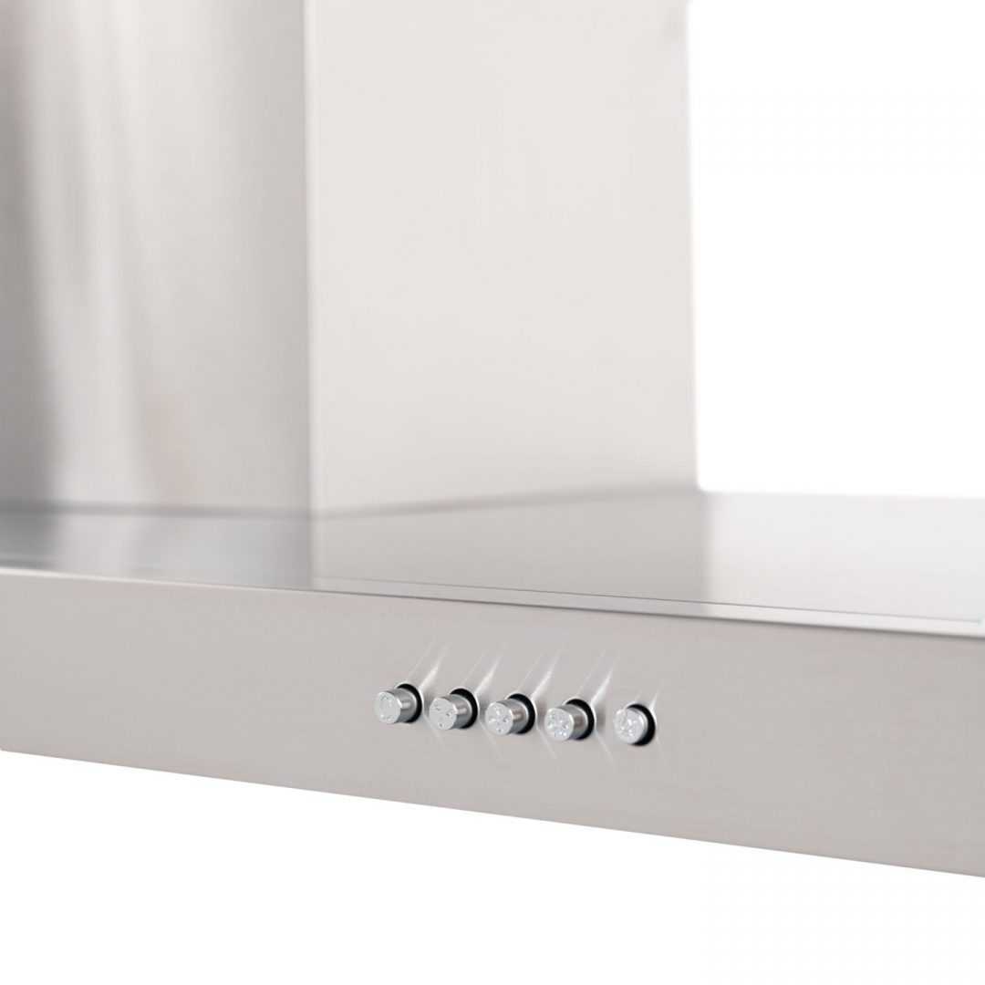 90cm Stainless Steel Cooker Hood - Energy Rating A | Cookology