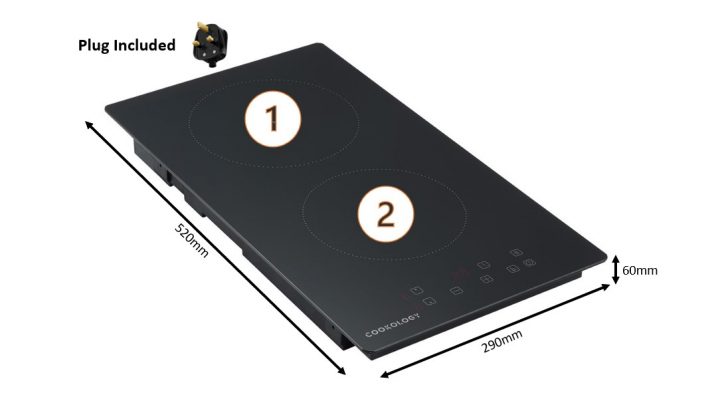 Cookology 30cm Domino Induction Hob