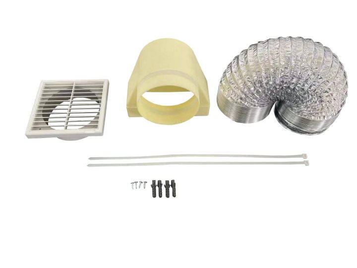 Cookology Universal 2 Metre Cooker Hood 150mm Ducting Kit