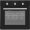 Cookology 60cm Black Built In Electric Fan Oven