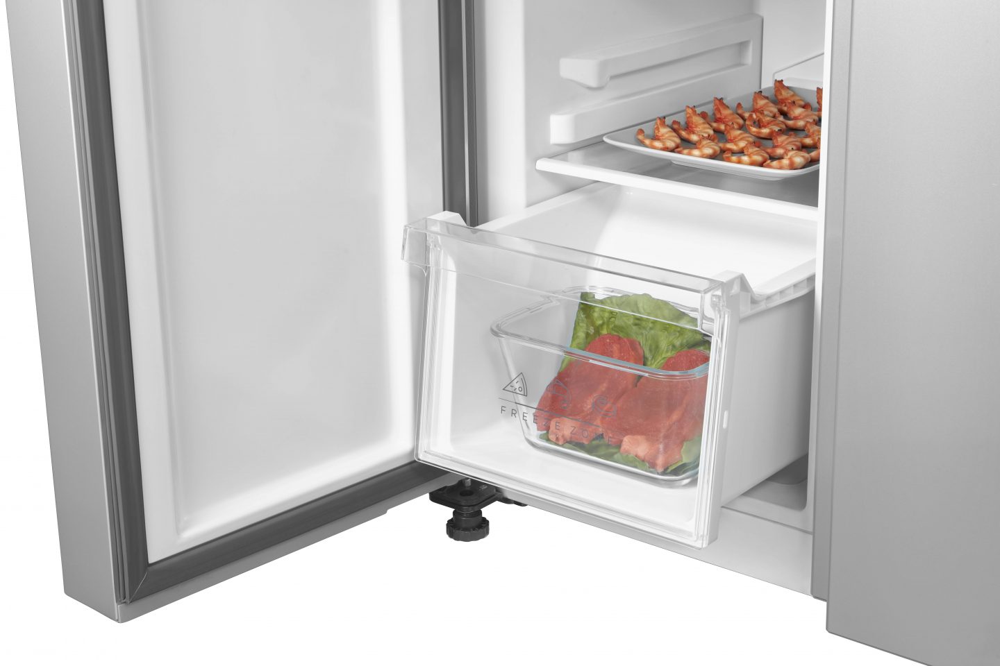 Cookology American Style fridge freezer drawers