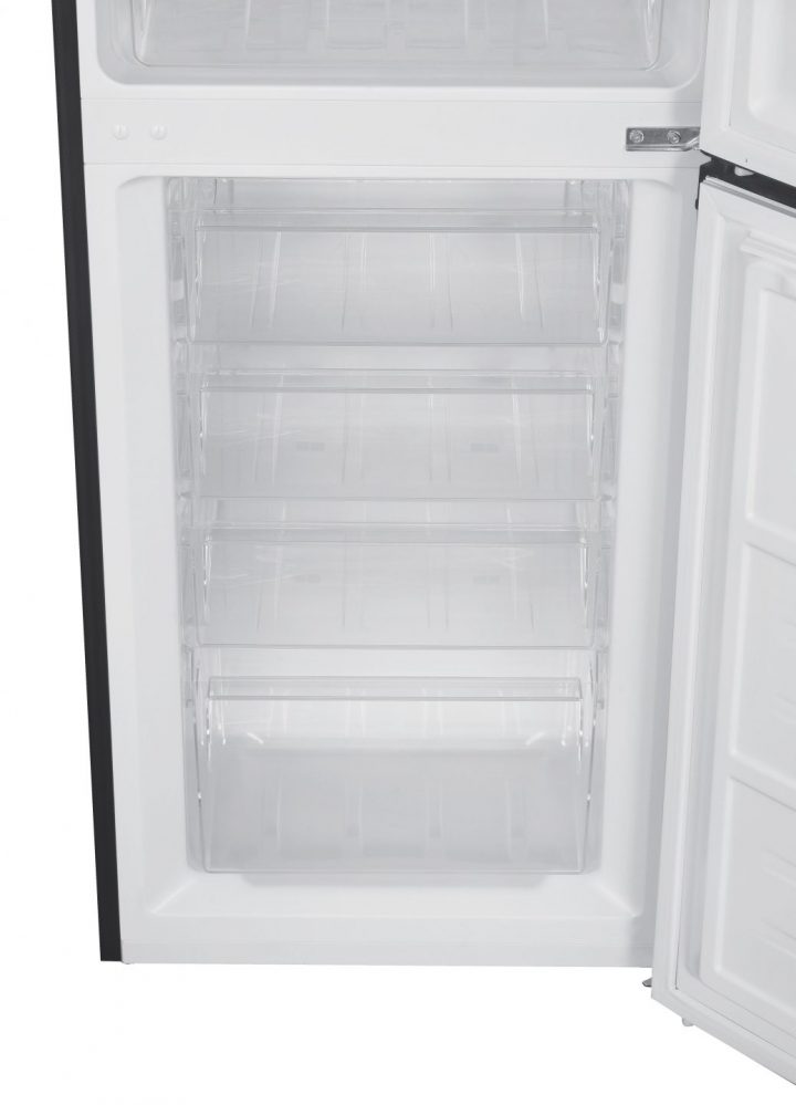 Cookology Black 50/50 Freestanding Fridge Freezer - freezer unit