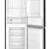 Cookology Black 50/50 Freestanding Fridge Freezer - opened