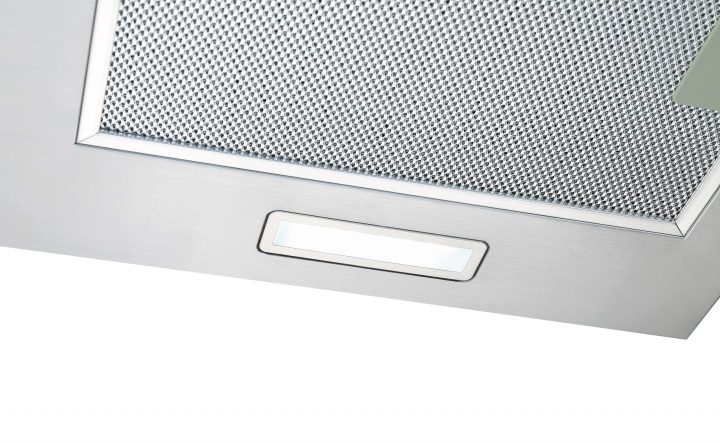 clear glass curved cookology cooker hood features