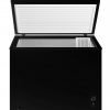 black chest freezer