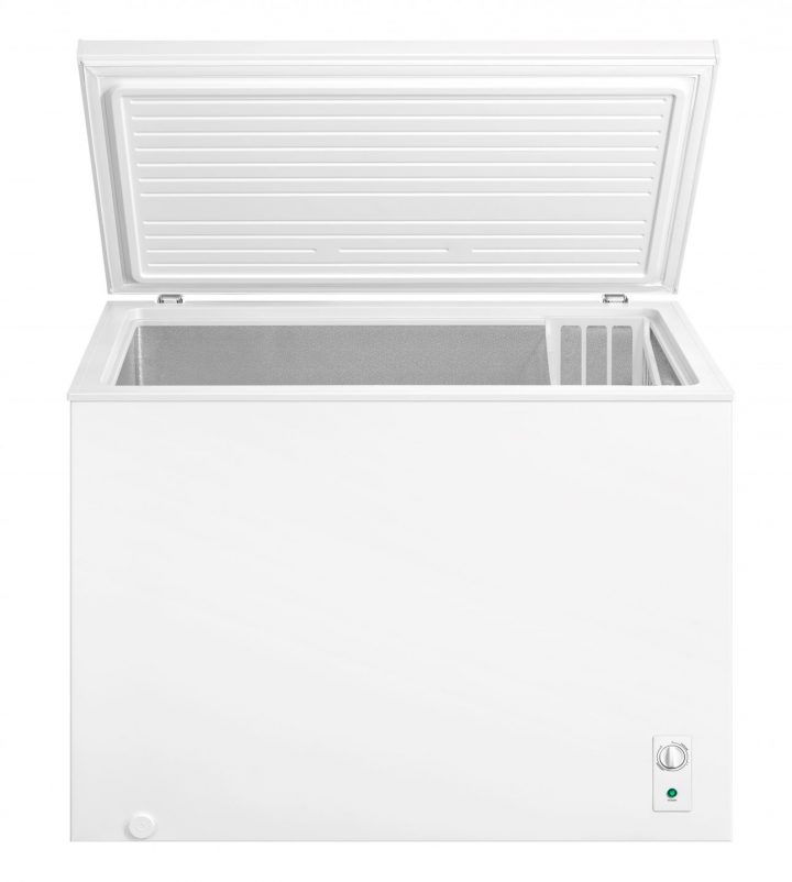 white chest freezer
