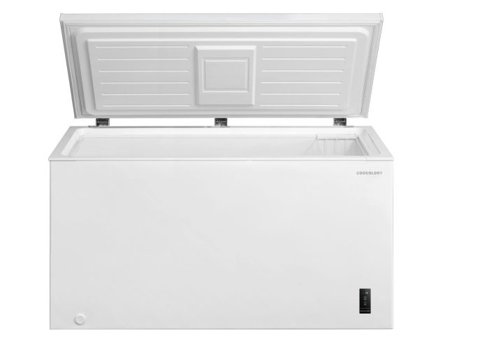 white chest freezer