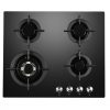 top view GGH606BK gas on glass hob
