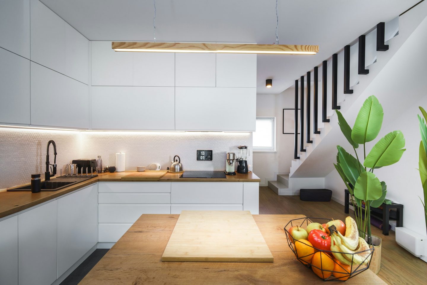 spacious kitchen