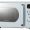 baby blue retro microwave