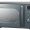 retro microwave in grey
