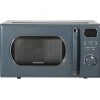 grey retro microwave front view