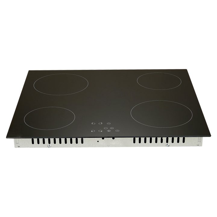 ceramic hob front angled