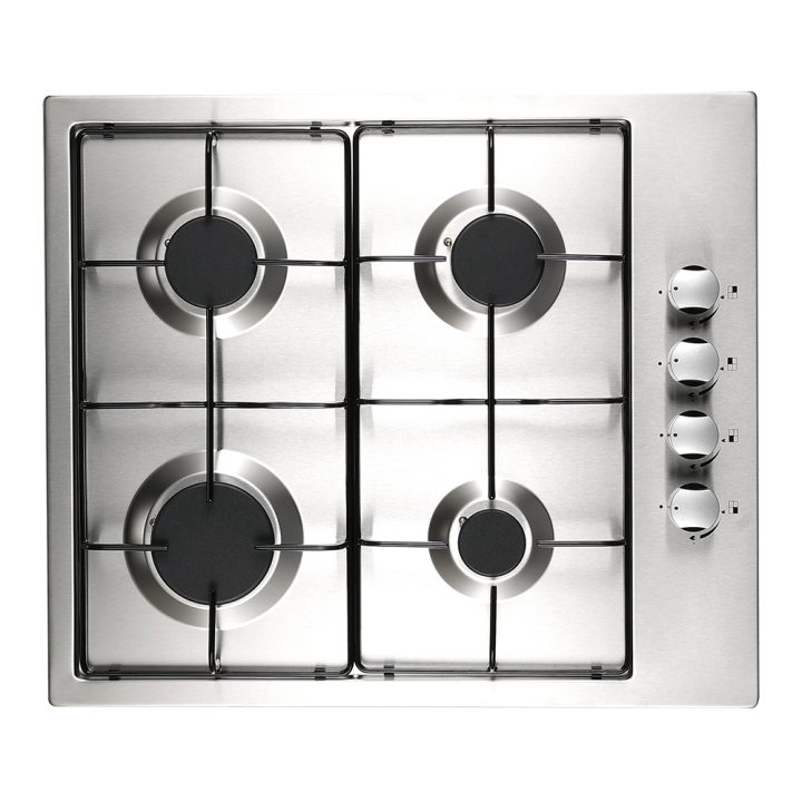 gas hob front view