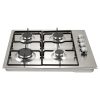 gas hob front angled view