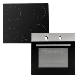 ceramic hob and electric oven pack