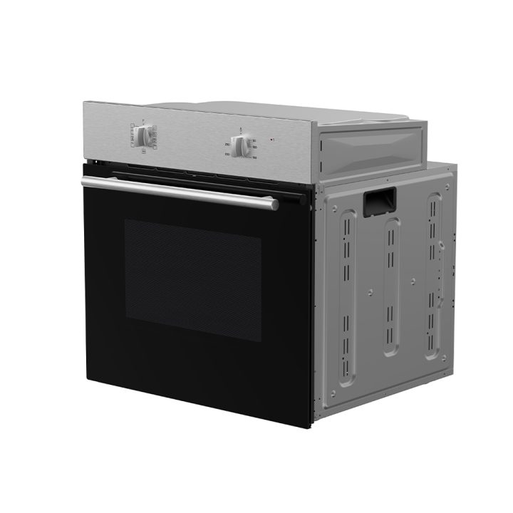 Cookology A Energy Rated 65L Built In Single Electric Fan Oven Side View