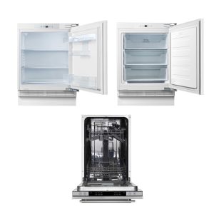 CBULF601 CBUFZ601 CBID450 Integrated Fridge Freezer Dishwasher Main Image