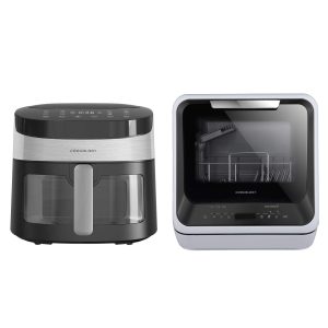 CAF72DI CMDW2BK mini dishwasher and air fryer bundle