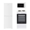 CFSPSC501WH-CFF1425050WH-CMAFS20LWH kitchen bundle oven, microwave, fridge freezer