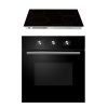 COF600BK TCH601 electric fan oven and ceramic hob bundle