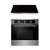 COF600SS TCH601 ceramic hob and oven bundle