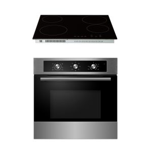 COF600SS TCH601 ceramic hob and oven bundle