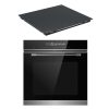 TOF690SS CIH602 ceramic induction hob and multifunction oven bundle