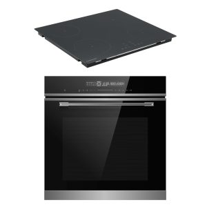 TOF690SS CIH602 ceramic induction hob and multifunction oven bundle