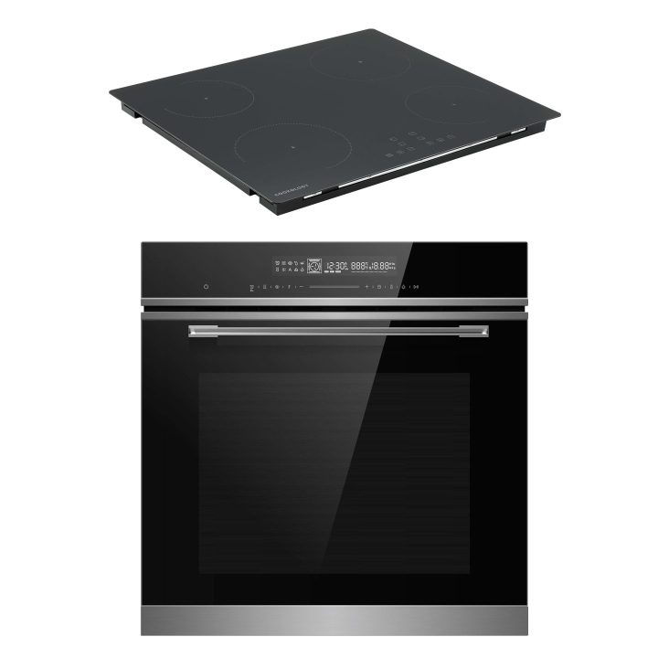 TOF690SS CIH602 ceramic induction hob and multifunction oven bundle
