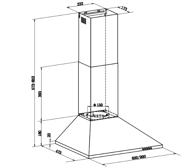 Dimensions Diagram